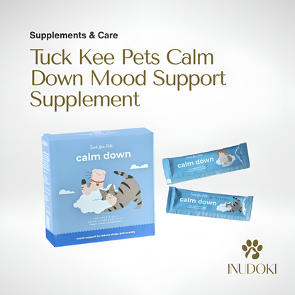 Tuck Kee Pets Calm Down Mood Support Supplement packaging 