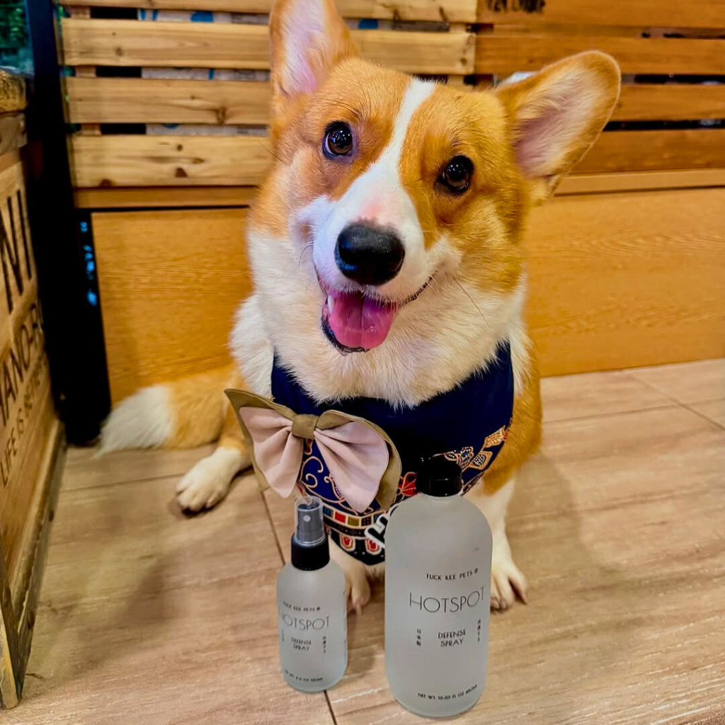 tuck kee pets hotspot defense spray | 120ml/480ml