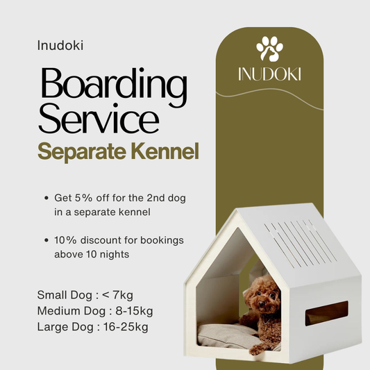 Dog Boarding — Separate Kennel