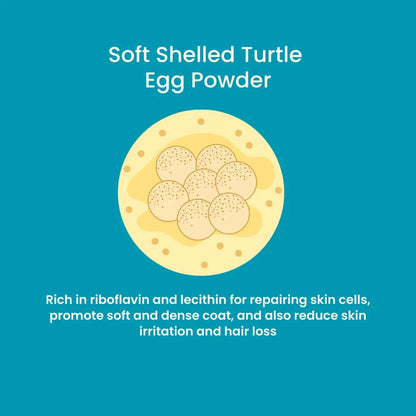 Tuck Kee Pets Glow Up Skin & Coat Supplement With Anti-Allergy Properties | 60g Box of 30 Sachets