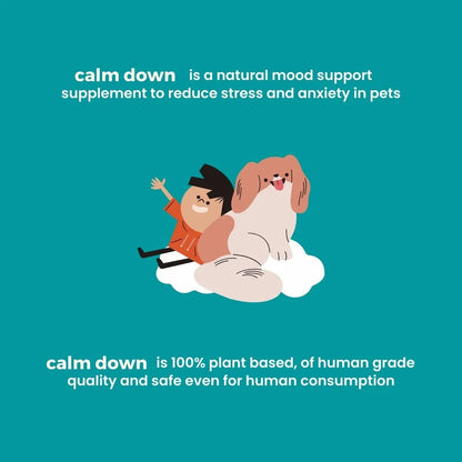 Calm Down Mood Support Supplement | 45g Box of 30 Sachets