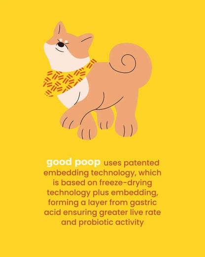 Good Poop Synbiotics | 60g Box of 30 Sachets