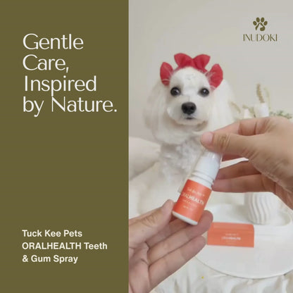 Tuck Kee Pets ORALHEALTH Teeth & Gum Spray | 15ML